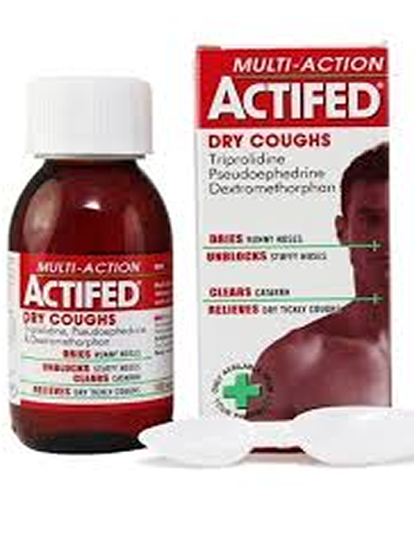 ACTIFED DRY COUGH SYRUP I