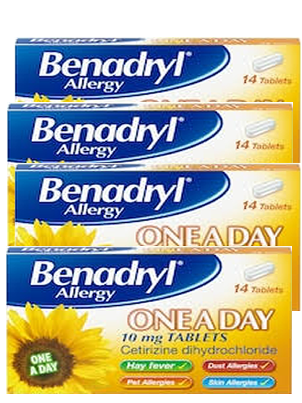 BENADRYL ONE A DAY RELIEF