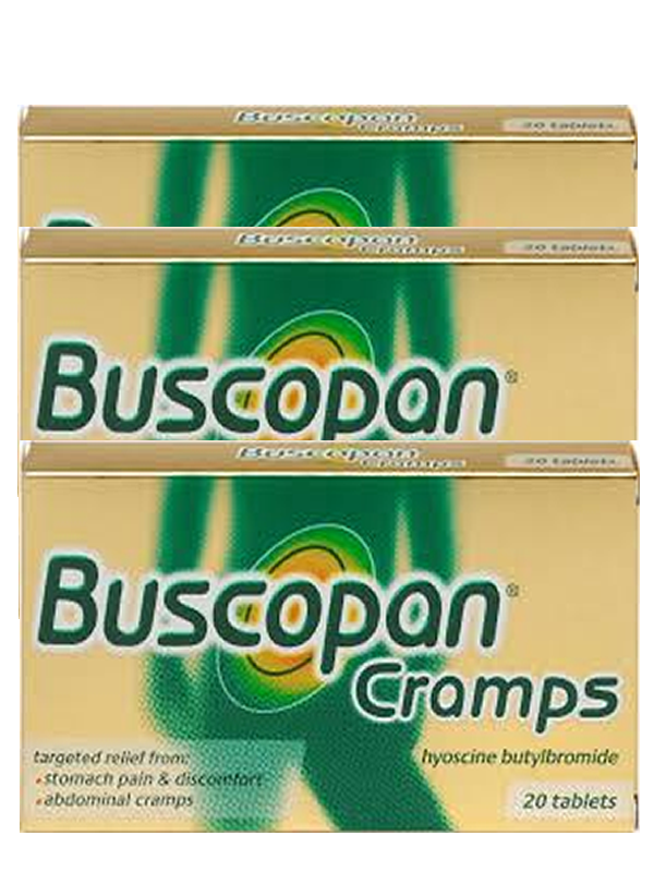 BUSCOPAN CRAMPS 10MG