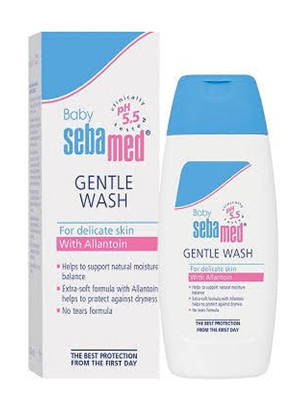SEBAMED BABY GENTLE WASH 200MLS
